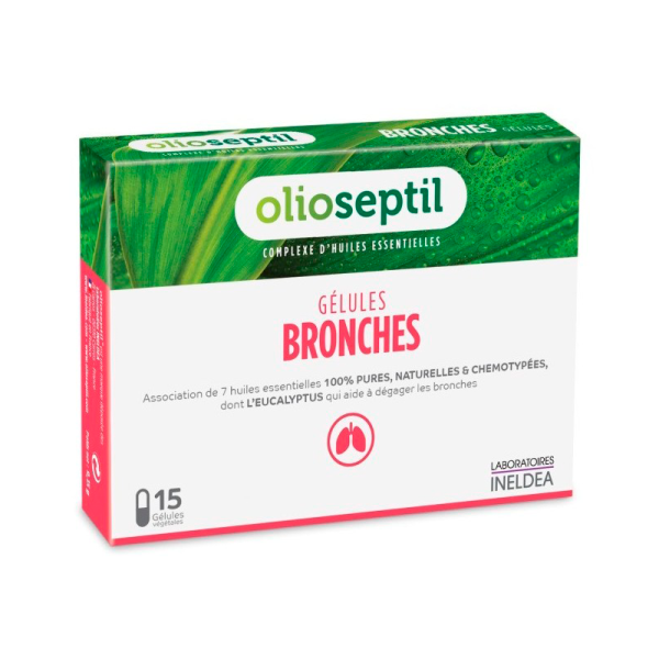Preparado aceites esenciales bronquios OLIOSEPTIL