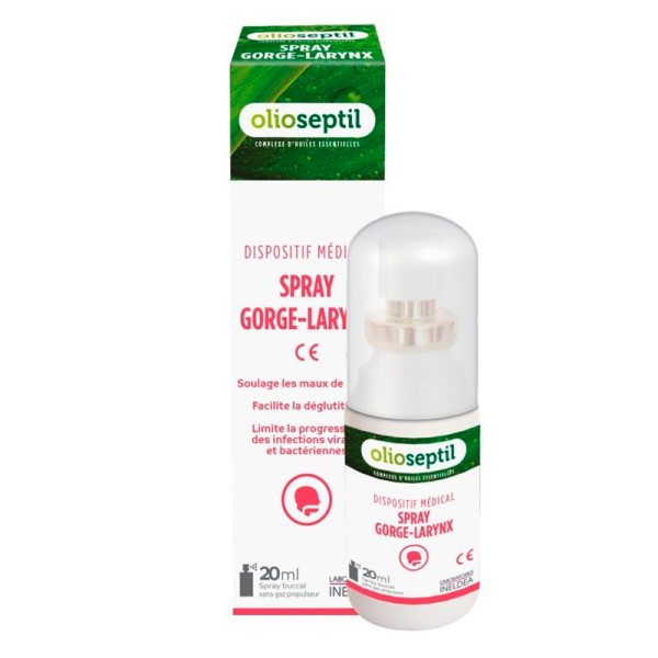 Spray garganta laringe OLIOSEPTIL 20 ml